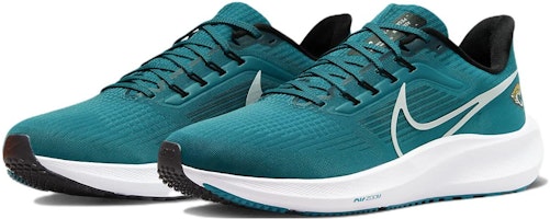 NFL x Nike Air Zoom Pegasus 39 'Jacksonville Jaguars' Sepatu Olahraga DR2047-400 Lookbook NFL x Nike Air Zoom Pegasus 39 'Jacksonville Jaguars' Sepatu Olahraga DR2047-400