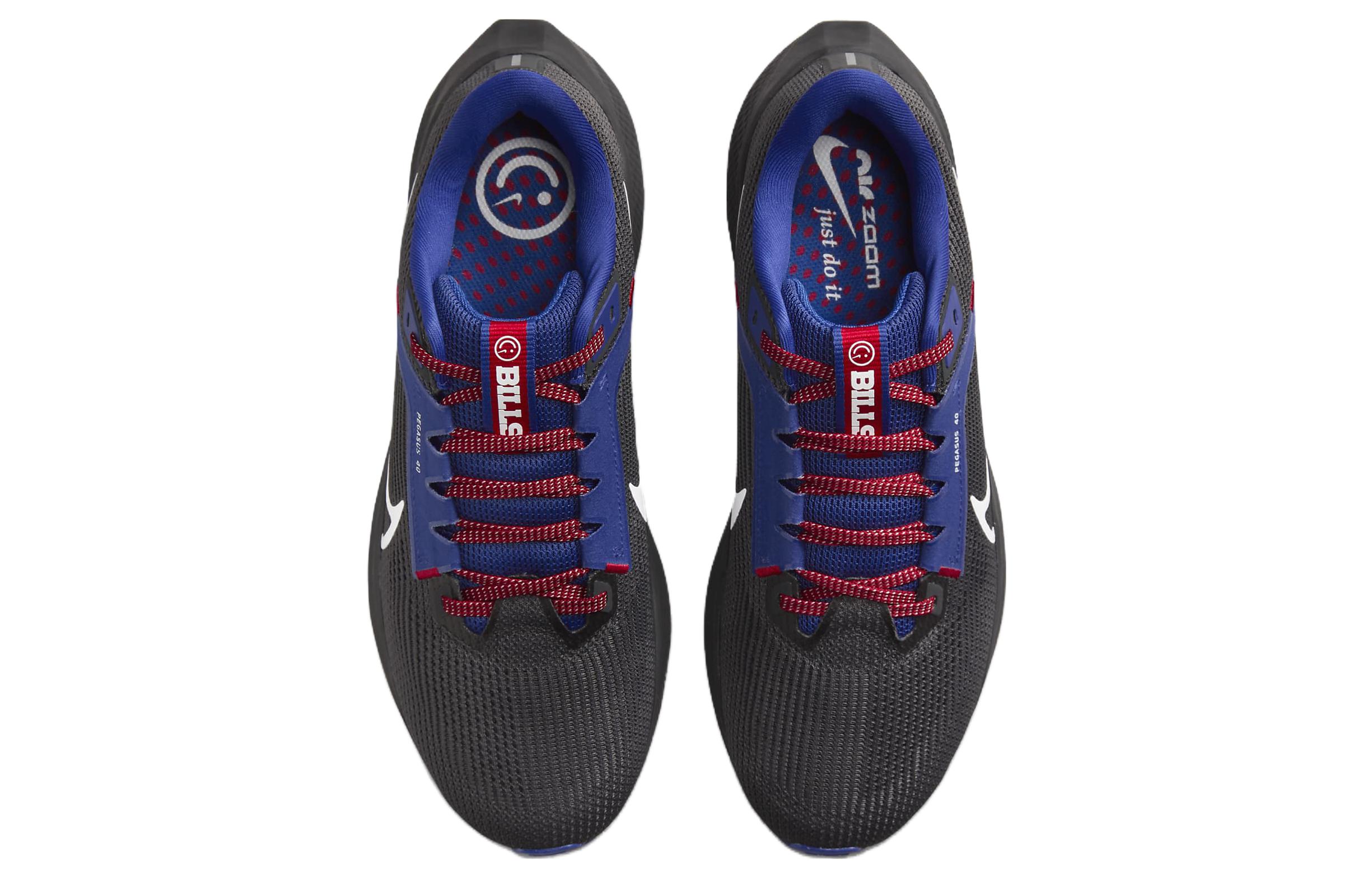 Shop NFL x Nike Air Zoom Pegasus 40 'Buffalo Bills' Lelaki Original DZ5976-001