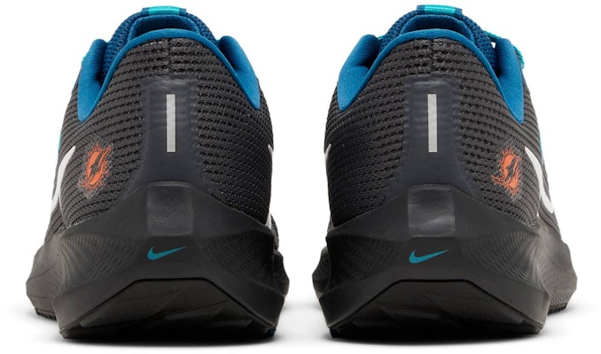 NFL x Nike Air Zoom Pegasus 40 'Miami Dolphins' - Sepatu Lari Pria Terbaru DZ5997-001 Details for NFL x Nike Air Zoom Pegasus 40 'Miami Dolphins' - Sepatu Lari Pria Terbaru DZ5997-001