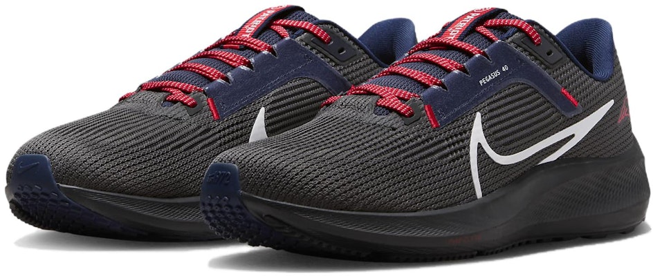 NFL x Nike Air Zoom Pegasus 40 'New England Patriots' Lelaki Kasut Sukan DZ5987-001 Lookbook NFL x Nike Air Zoom Pegasus 40 'New England Patriots' Lelaki Kasut Sukan DZ5987-001