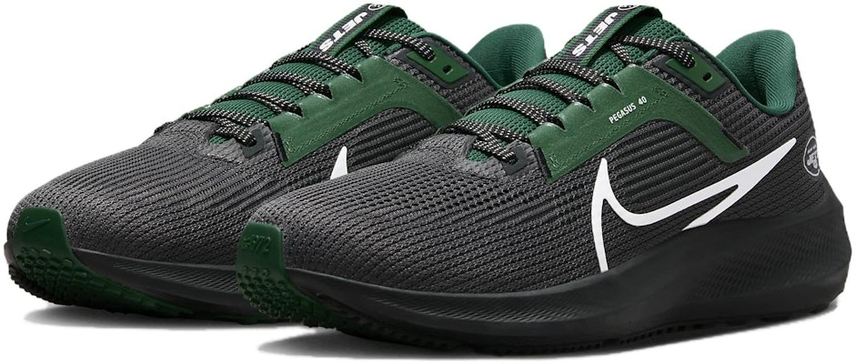 NFL x Nike Air Zoom Pegasus 40 'New York Jets' - Kasut Larian New York Jets. DZ5960-001 Lookbook NFL x Nike Air Zoom Pegasus 40 'New York Jets' - Kasut Larian New York Jets. DZ5960-001