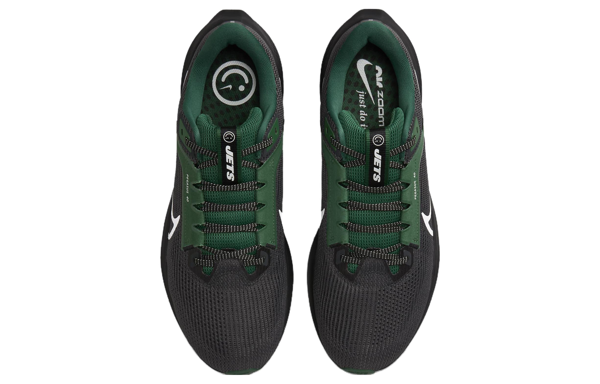 Shop NFL x Nike Air Zoom Pegasus 40 'New York Jets' Sepatu Olahraga DZ5960-001