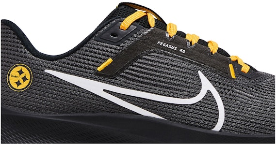 NFL×ナイキ エア ズーム ペガサス 40 スティーラーズ DZ6006-001 Order NFL×ナイキ エア ズーム ペガサス 40 スティーラーズ DZ6006-001