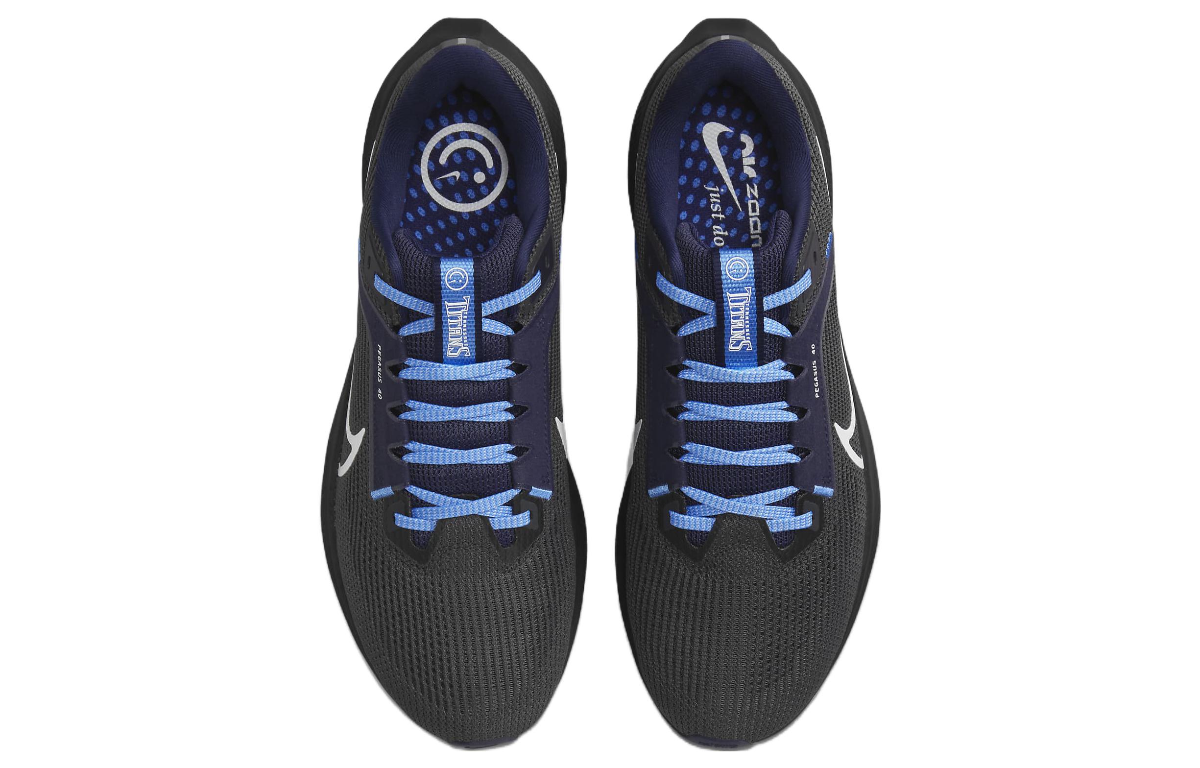 Shop NFL x Nike Air Zoom Pegasus 40 'Tennessee Titans' Lelaki/Wanita DZ5970-001