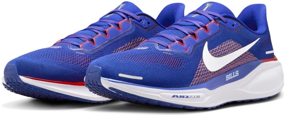 NFL x Nike Air Zoom Pegasus 41 'Buffalo Bills' Kasut Sukan Lelaki FZ5074-400 Lookbook NFL x Nike Air Zoom Pegasus 41 'Buffalo Bills' Kasut Sukan Lelaki FZ5074-400