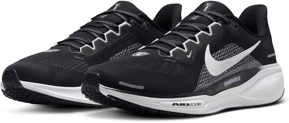 NFL x Nike Air Zoom Pegasus 41 'Las Vegas Raiders' FZ5093-001 Lookbook NFL x Nike Air Zoom Pegasus 41 'Las Vegas Raiders' FZ5093-001