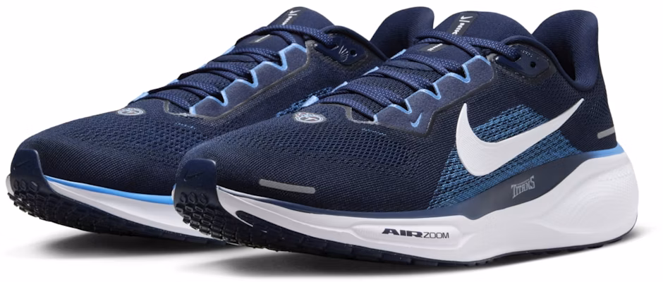 NFL x Nike Air Zoom Pegasus 41 'Tennessee Titans' Lelaki Kasut Sukan FZ5099-400 Lookbook NFL x Nike Air Zoom Pegasus 41 'Tennessee Titans' Lelaki Kasut Sukan FZ5099-400