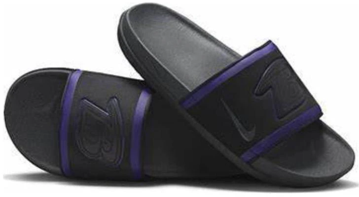 NFL x Nike OffCourt Slide 'Baltimore Ravens 2022' Selipar. DD0546-001 Lookbook NFL x Nike OffCourt Slide 'Baltimore Ravens 2022' Selipar. DD0546-001