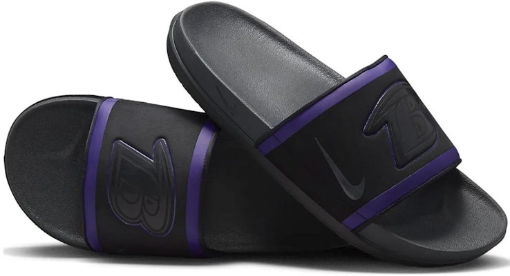 NFL x Nike 休闲拖鞋 '巴尔的摩乌鸦 2024' DD0546-002 Lookbook NFL x Nike 休闲拖鞋 '巴尔的摩乌鸦 2024' DD0546-002