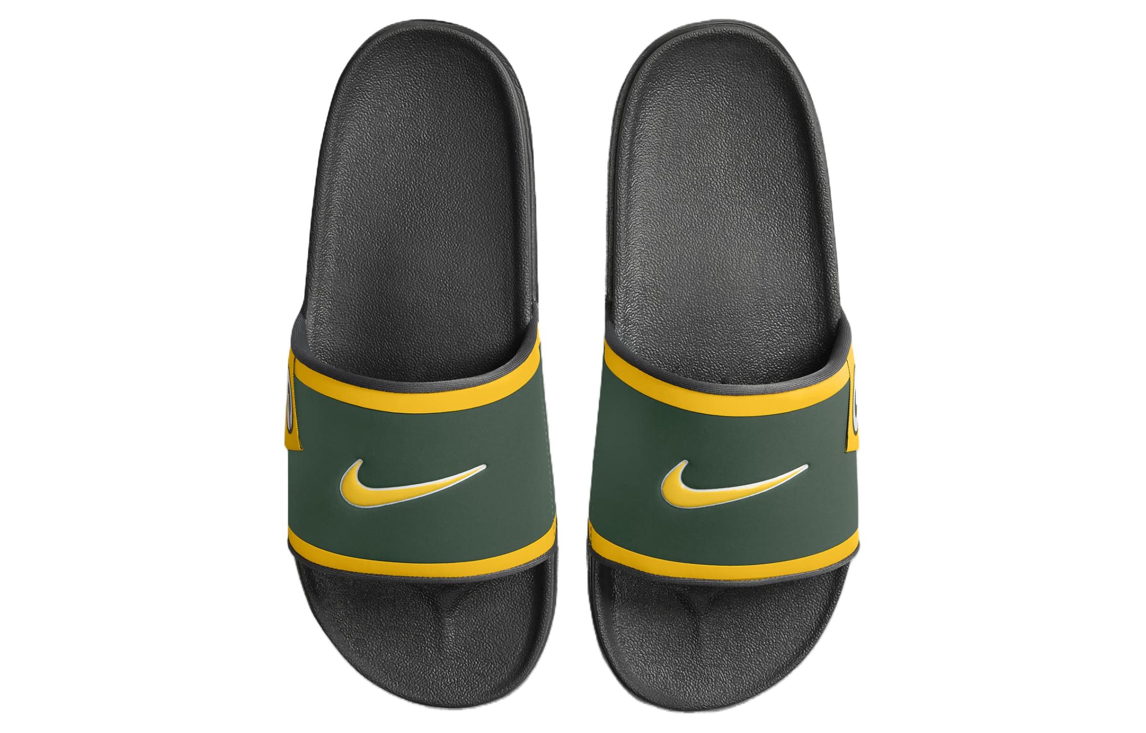 Lookbook NFL x 耐克 Offcourt 拖鞋 '绿湾包装工 2024' FN4312-300