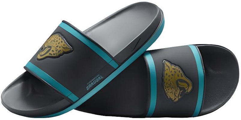 NFL x 나이키 오프코트 슬라이드 (잭슨빌 재규어스) DD0527-002 Lookbook NFL x 나이키 오프코트 슬라이드 (잭슨빌 재규어스) DD0527-002