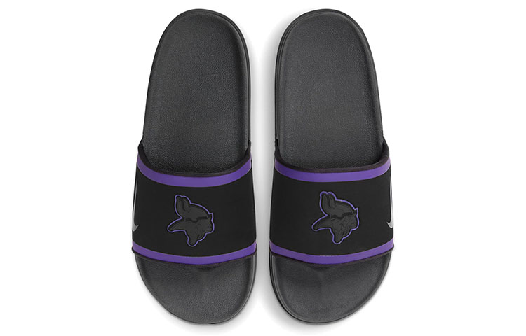 Lookbook NFL x Nike OffCourt 拖鞋 '明尼苏达维京人 2022' DD0554-001