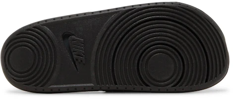 Shop Nike Offcourt "NFL 紐約巨人" 休閒運動拖鞋 黑藍色