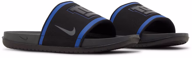 Cheap Nike Offcourt "NFL 紐約巨人" 休閒運動拖鞋 黑藍色