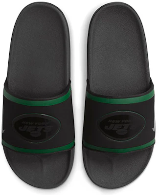 Nike Offcourt “NFL紐約噴射機隊“ 黑綠 拖鞋 Shop Nike Offcourt “NFL紐約噴射機隊“ 黑綠 拖鞋