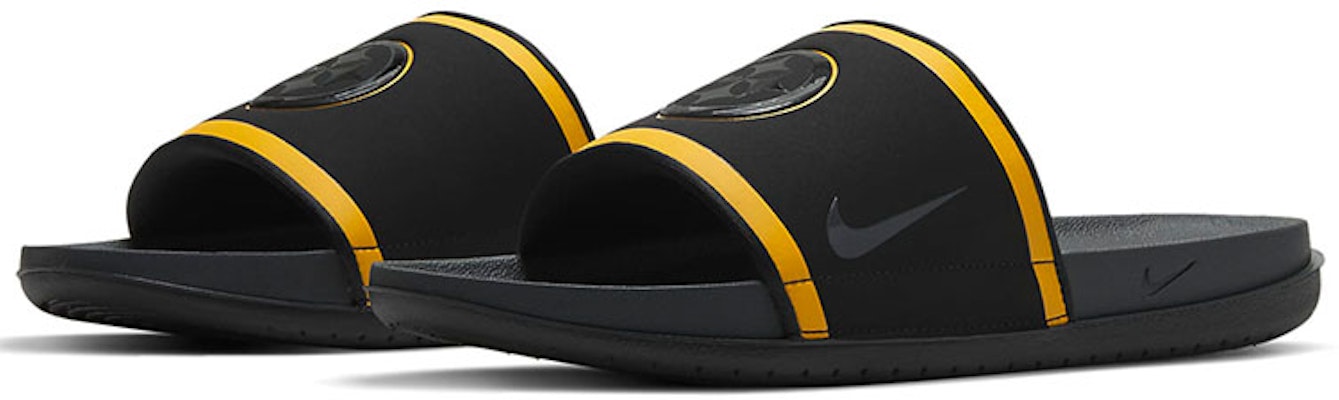NFL x 나이키 오프코트 슬라이드 '피츠버그 스틸러스' DD0547-001 Lookbook NFL x 나이키 오프코트 슬라이드 '피츠버그 스틸러스' DD0547-001