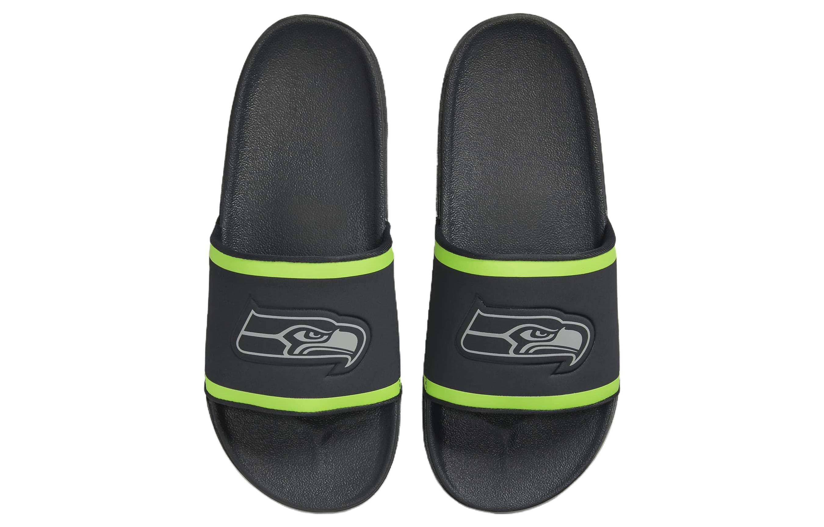 Shop NFL x 나이키 오프코트 슬라이드 '시호크스' DD0545-002