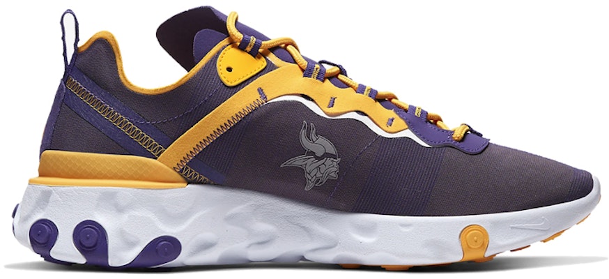NFL x Nike React Element 55 'Minnesota Vikings' Sepatu Sneaker CK4897-500 Order NFL x Nike React Element 55 'Minnesota Vikings' Sepatu Sneaker CK4897-500