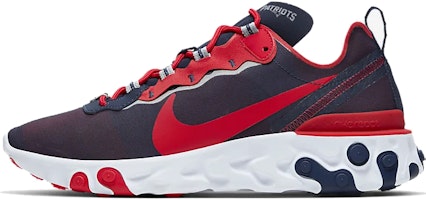 NFL x Nike React Element 55 'New England Patriots' CK4883-400 NFL x Nike React Element 55 'New England Patriots' CK4883-400