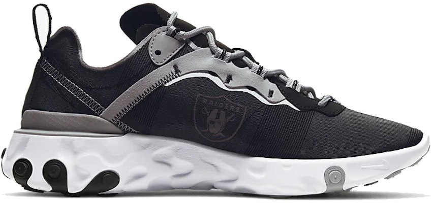 NFL x Nike React Element 55 'Oakland Raiders' Sepatu Pria CK4803-001 Order NFL x Nike React Element 55 'Oakland Raiders' Sepatu Pria CK4803-001