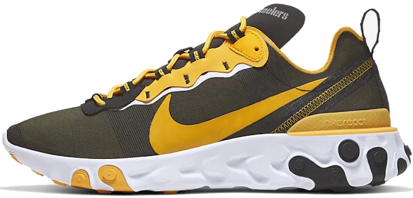 NFL x Nike React Element 55 'Pittsburgh Steelers' Zapatillas Deportivas CK4893-001 Buy NFL x Nike React Element 55 'Pittsburgh Steelers' Zapatillas Deportivas CK4893-001