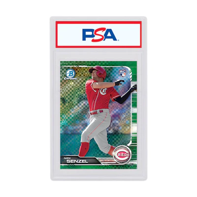 Nick Senzel 2019 Bowman Chrome X Rookie Green X-Fractor /31 #98