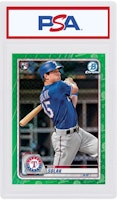 Nick Solak 2020 Bowman Chrome X Rookie Green X-Fractor /31 #98 Nick Solak 2020 Bowman Chrome X Rookie Green X-Fractor /31 #98