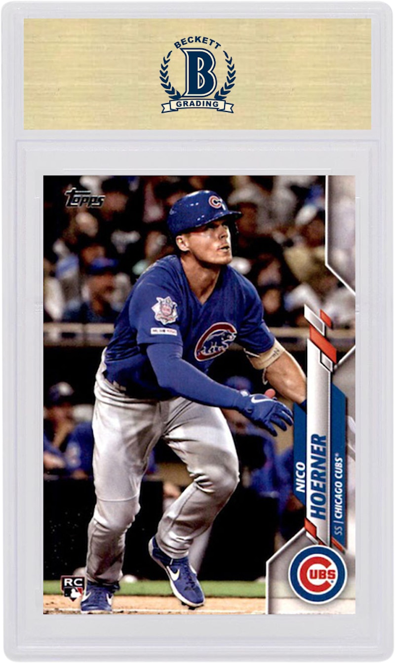 Order Nico Hoerner 2020 Topps Siri 1 Rookie #70 Kad Pemula