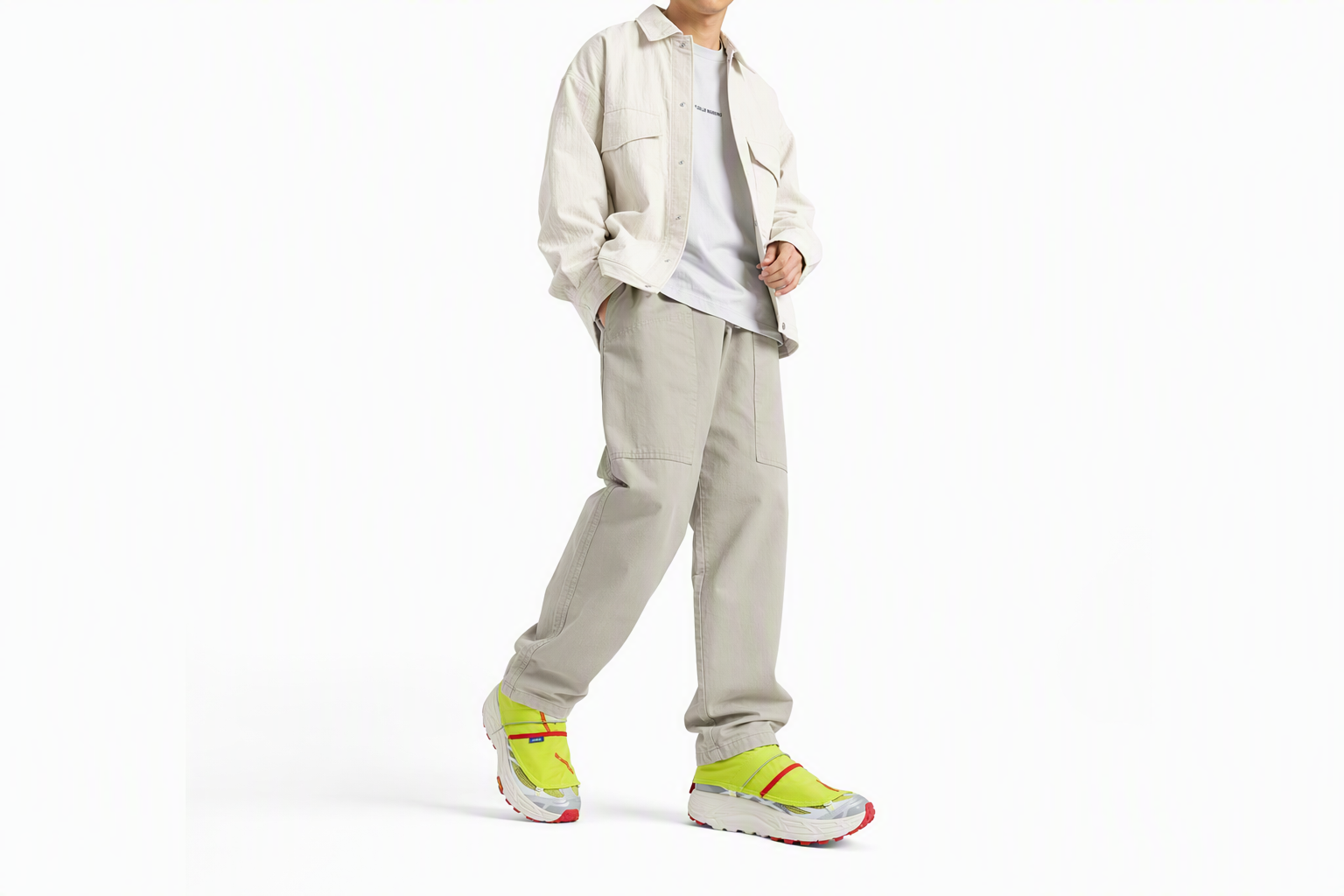 Order 妮可·麦克劳夫林 x HOKA Mafate Three2“白色荧光” 1153931-WNN