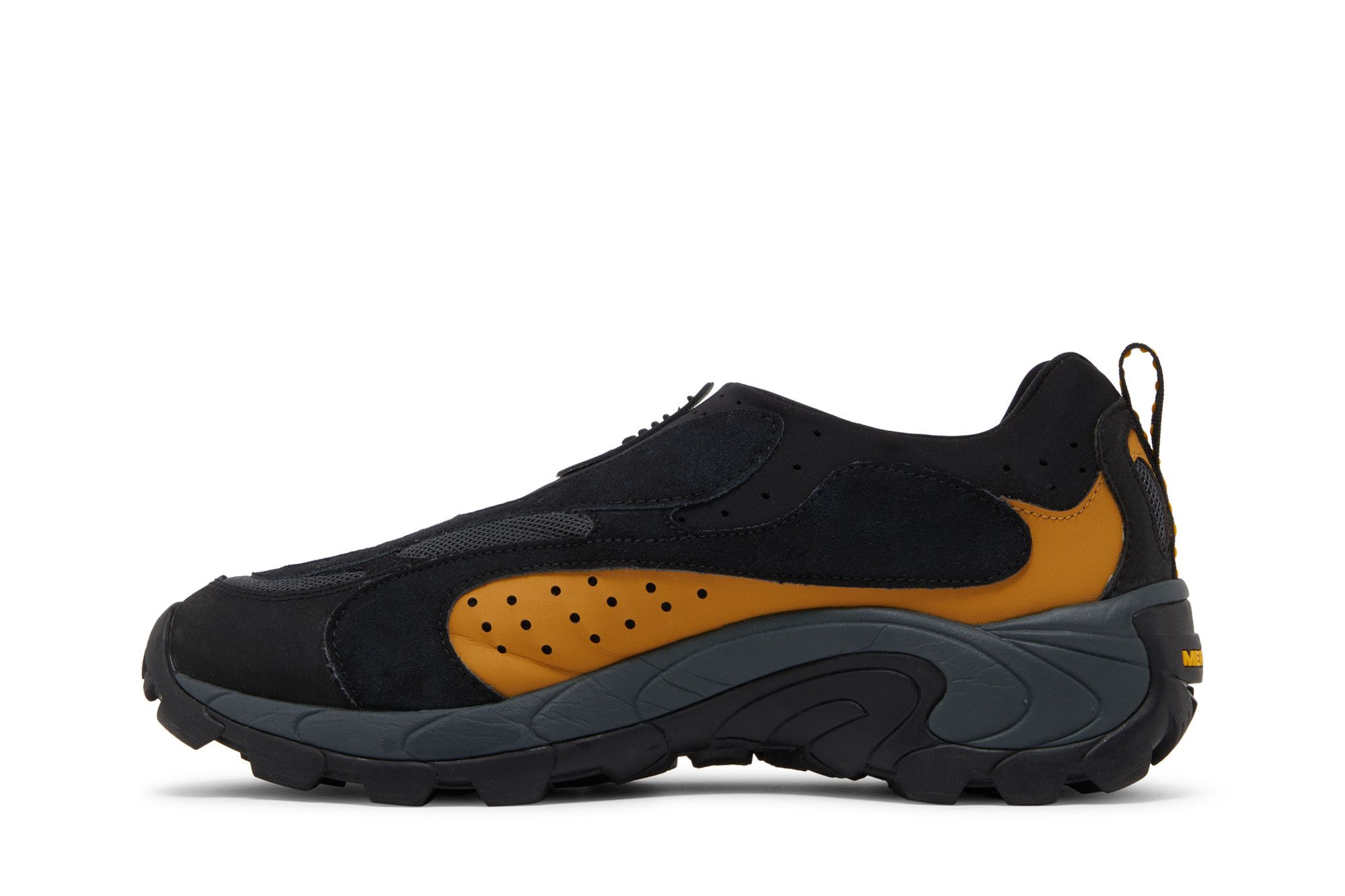 Lookbook Nicole McLaughlin x Merrell Speed Streak 1TRL ''Zwart Amber'' NM-SS-1TRL-BLK
