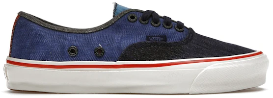 Nigel Cabourn x Vans OG Authentic LX 'Crazy Navy Mix' VN0A4BV99RD Nigel Cabourn x Vans OG Authentic LX 'Crazy Navy Mix' VN0A4BV99RD