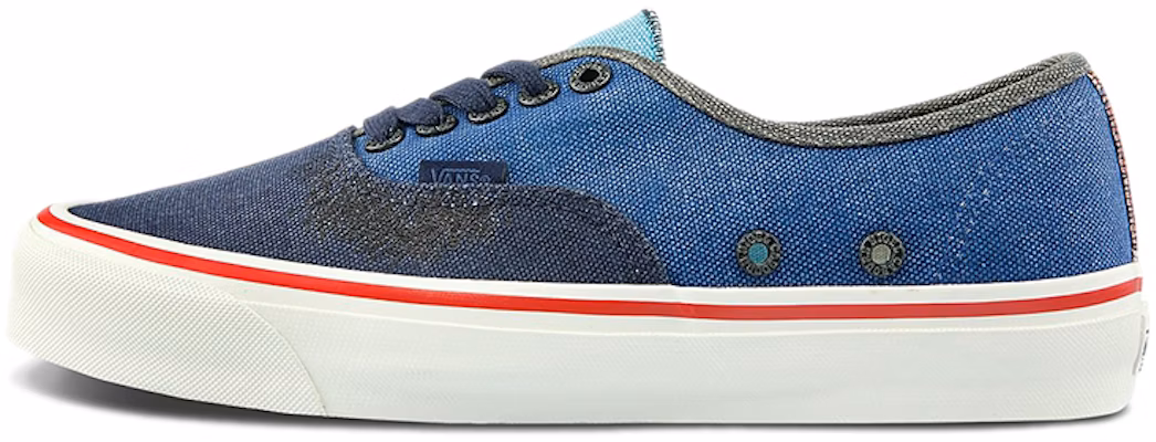Nigel Cabourn x Vans OG Authentic LX 'Crazy Navy Mix' VN0A4BV99RD Buy Nigel Cabourn x Vans OG Authentic LX 'Crazy Navy Mix' VN0A4BV99RD