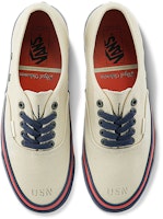 Nigel Cabourn x Vans OG Authentic LX 'USN' Kasut Lelaki Edisi Terhad VN0A4BV99RE Lookbook Nigel Cabourn x Vans OG Authentic LX 'USN' Kasut Lelaki Edisi Terhad VN0A4BV99RE