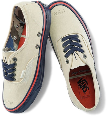 Nigel Cabourn x Vans 原創Authentic LX 'USN' VN0A4BV99RE Shop Nigel Cabourn x Vans 原創Authentic LX 'USN' VN0A4BV99RE