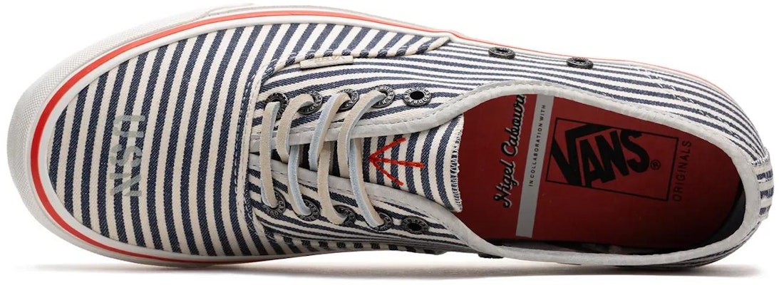 Nigel Cabourn x Vans OG Authentic LX 'Vintage Stripes' VN0A5FBDBX9 Lookbook Nigel Cabourn x Vans OG Authentic LX 'Vintage Stripes' VN0A5FBDBX9