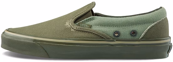 Nigel Cabourn x Vans OG Classic Slip-On LX 'USMC Army Mix' VN0A45JK9TA Nigel Cabourn x Vans OG Classic Slip-On LX 'USMC Army Mix' VN0A45JK9TA