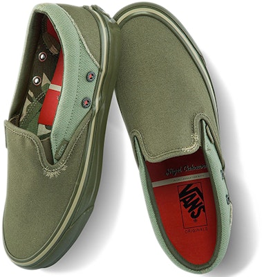 Nigel Cabourn x Vans OG经典便鞋LX '美军混搭' VN0A45JK9TA Shop Nigel Cabourn x Vans OG经典便鞋LX '美军混搭' VN0A45JK9TA