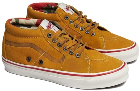 Nigel Cabourn x Vans Sk8-Mid LX 'Suede Vintage' VN0A4BVCTAN Lookbook Nigel Cabourn x Vans Sk8-Mid LX 'Suede Vintage' VN0A4BVCTAN