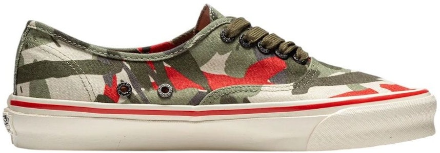 Nigel Cabourn x Vans Vault UA OG Authentic LX "軍綠迷彩" VN0A4BV99RB1 Order Nigel Cabourn x Vans Vault UA OG Authentic LX "軍綠迷彩" VN0A4BV99RB1