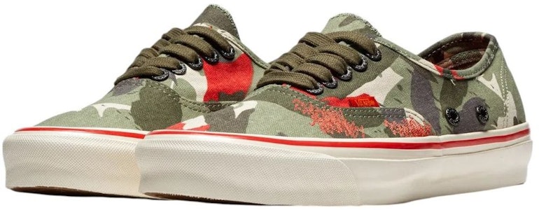 Nigel Cabourn x Vans Vault UA OG Authentic LX "軍綠迷彩" VN0A4BV99RB1 Lookbook Nigel Cabourn x Vans Vault UA OG Authentic LX "軍綠迷彩" VN0A4BV99RB1