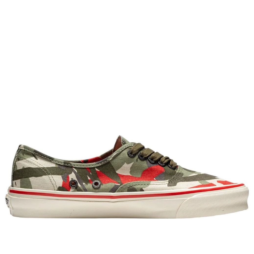 Lookbook Nigel Cabourn x Vans Vault UA OG Authentic LX "Armee Grün Camo" VN0A4BV99RB1