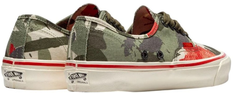 Nigel Cabourn x Vans Vault UA OG Authentic LX "軍綠迷彩" VN0A4BV99RB1 Shop Nigel Cabourn x Vans Vault UA OG Authentic LX "軍綠迷彩" VN0A4BV99RB1