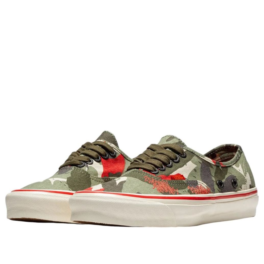 Shop Nigel Cabourn x Vans Vault UA OG Authentic LX "Armee Grün Camo" VN0A4BV99RB1