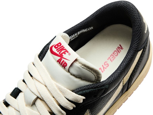 Nigel Sylvester x Air Jordan Air 1 Low OG 'Nitro' Pria Sneaker IB8958-001 1