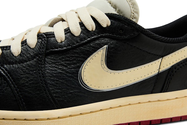 Nigel Sylvester x Air Jordan Air 1 Low OG 'Nitro' Pria Sneaker IB8958-001 2