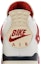 Sizing Nigel Sylvester x Air Jordan 4 Retro OG ''Sail'' 灰白配色篮球鞋 IQ8055-100