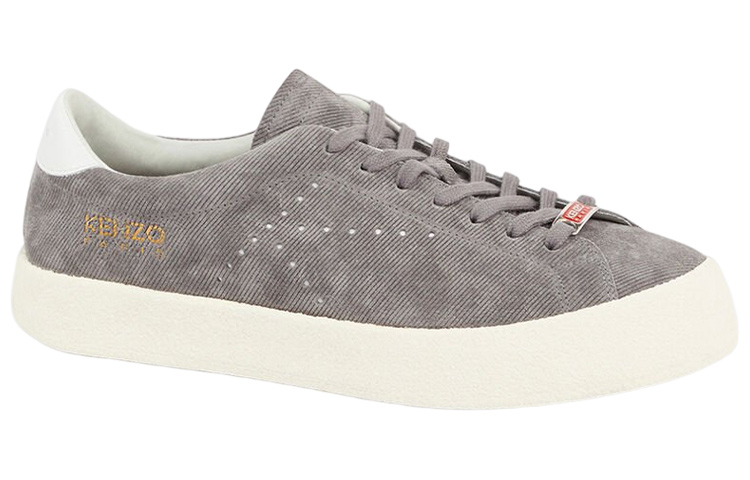 Kenzo Nigo Leather Low-Top Sneaker 'Grey' 圖 2