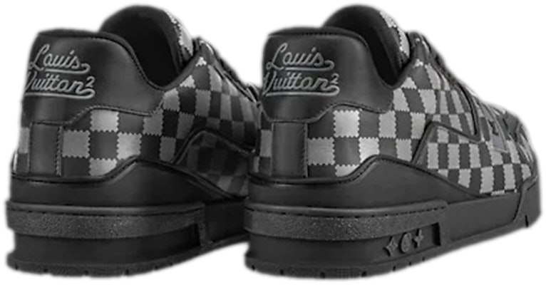 路易威登 x Nigo 灰色格子运动鞋 1A9J7N Lookbook 路易威登 x Nigo 灰色格子运动鞋 1A9J7N