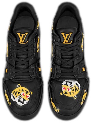 Louis Vuitton x Nigo Sepatu 'Putih dengan Monogram Harimau' 1A9JBI Order Louis Vuitton x Nigo Sepatu 'Putih dengan Monogram Harimau' 1A9JBI