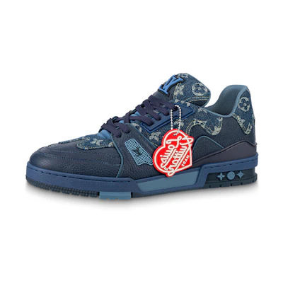 LV Nigo LV Trainers 'Blue Denim'